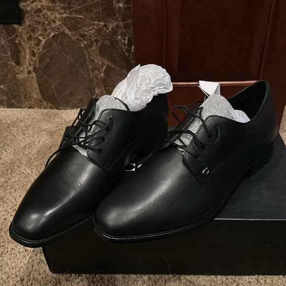 Coach Metropolitan Derby Black Dress Shoes (Men’s size 11) - Picture 2 of 8